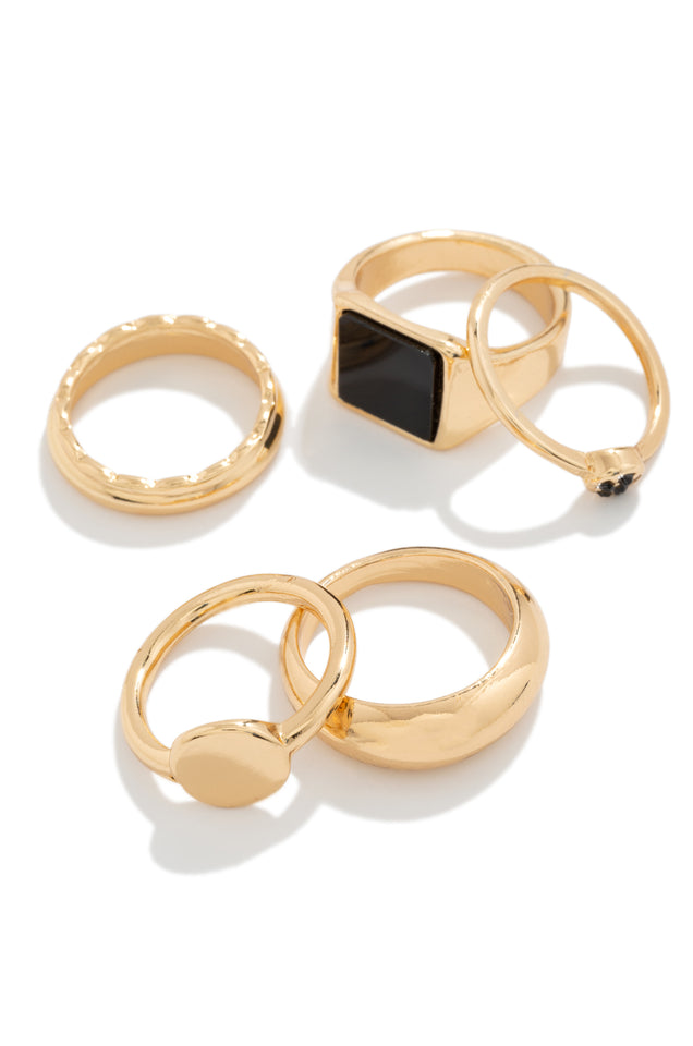 Load image into Gallery viewer, Gold Ring Set
