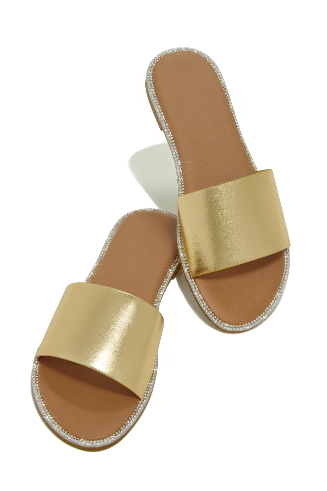 Gold-Tone Sandals