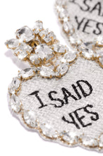 Load image into Gallery viewer, Bridal Embellished Earring 
