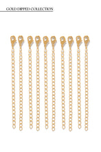 Load image into Gallery viewer, Gold Dipped Necklace Extenders 
