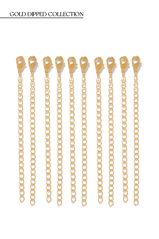 Load image into Gallery viewer, Gold Dipped Necklace Extenders 
