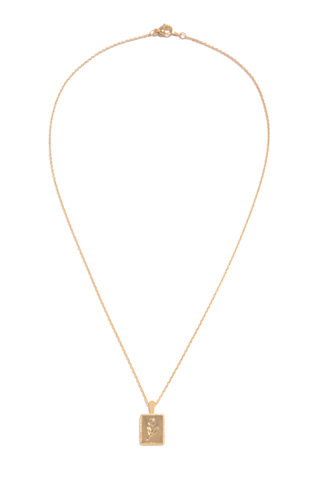 18K Karat Gold Dipped Necklace