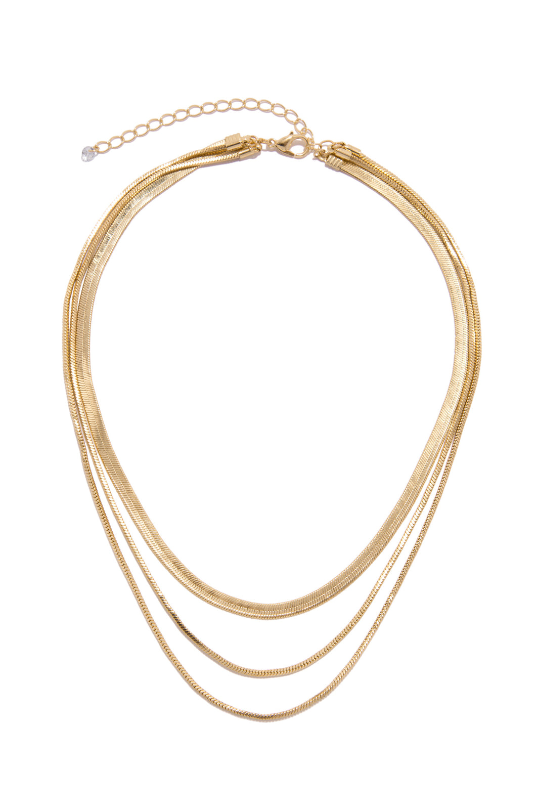 Gold-Tone Layered Necklace