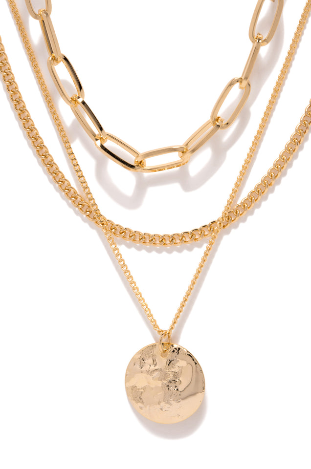 Load image into Gallery viewer, Gold-Tone Necklace Set

