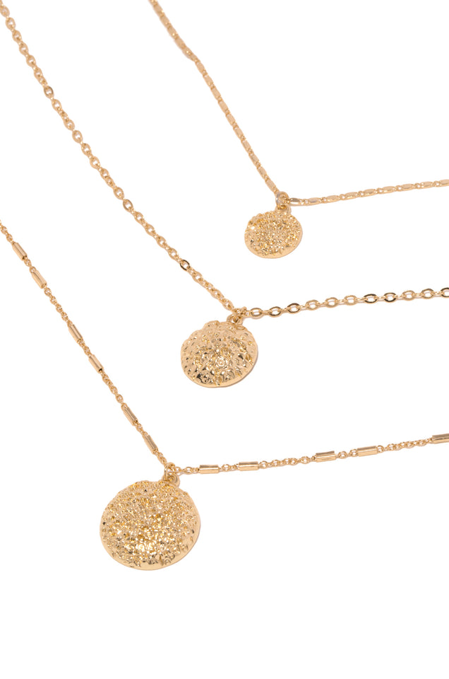 Load image into Gallery viewer, Gold-Tone Necklace Set
