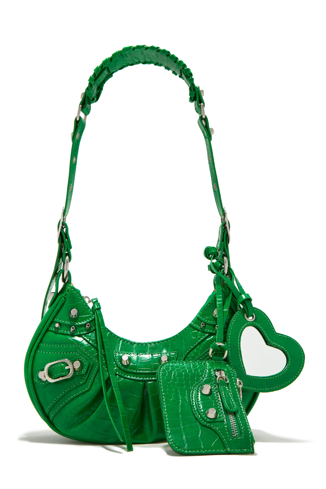 Miss Lola  Lisa Green Crossbody Shoulder Bag – MISS LOLA