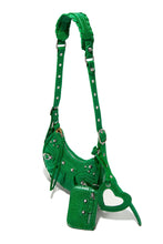 Load image into Gallery viewer, Green Crossbody Shoulder Bag
