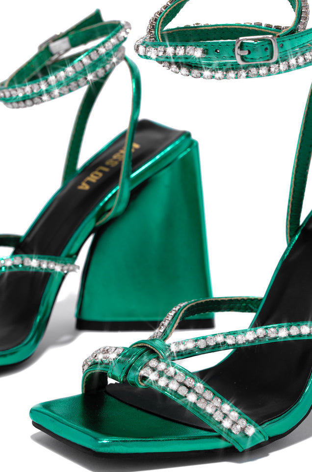 Load image into Gallery viewer, Open Square Toe Heel 
