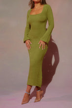 Load image into Gallery viewer, Green Midi Dress
