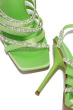 Load image into Gallery viewer, Green Embellished Heel 
