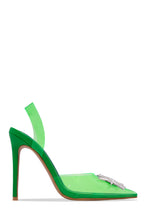 Load image into Gallery viewer, Green Heel Pumps
