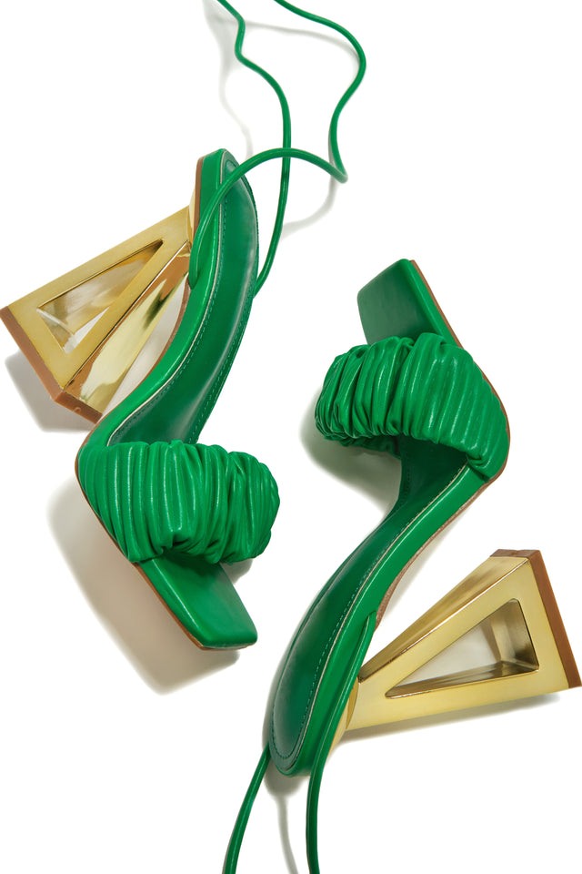 Load image into Gallery viewer, Green High Heels
