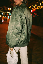 Load image into Gallery viewer, Bomber Green Jacket
