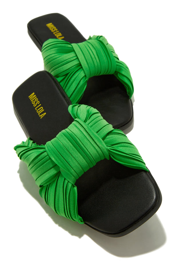 Load image into Gallery viewer, Green Sandals
