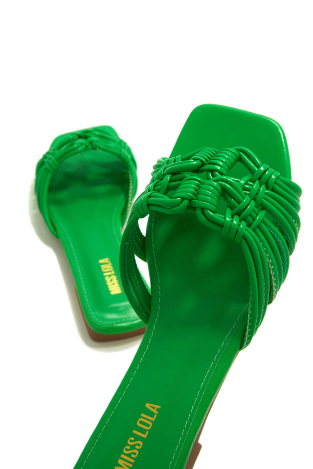 Load image into Gallery viewer, Green Sandals
