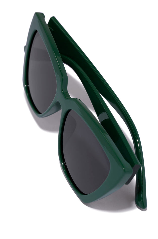Load image into Gallery viewer, Green Frame Sunglasses
