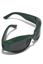 Load image into Gallery viewer, Black Lens Green Sunglasses
