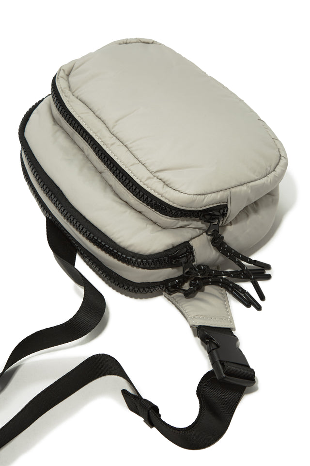 Load image into Gallery viewer, Daily Moves Nylon Belt Bag - Grey
