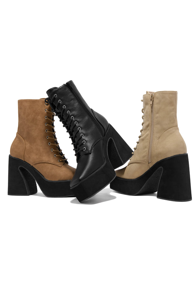 Platform heel boots sale