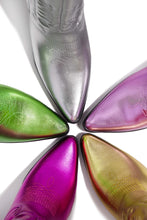 Load image into Gallery viewer, Boots Available In Silver, Green, Purple, Gold, And Pink 
