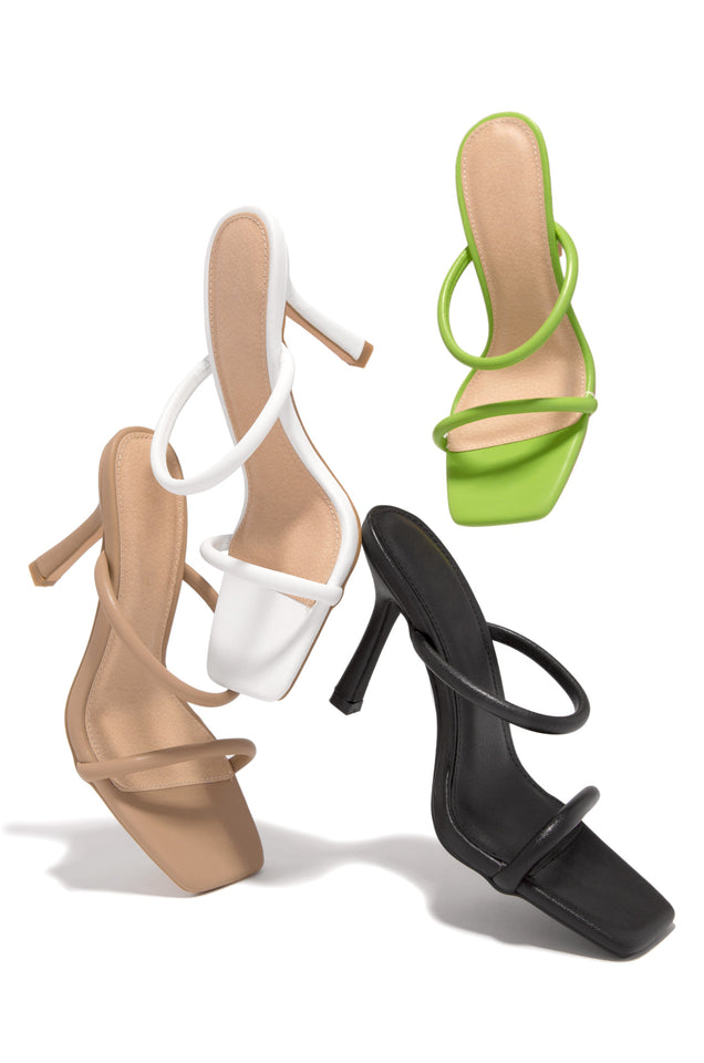 Load image into Gallery viewer, Available In Lime, White, Black, And Nude
