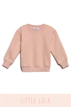 Load image into Gallery viewer, pink kids crewneck 
