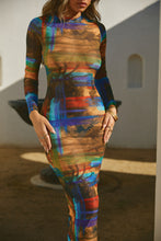 Load image into Gallery viewer, Abstract Multi Dress
