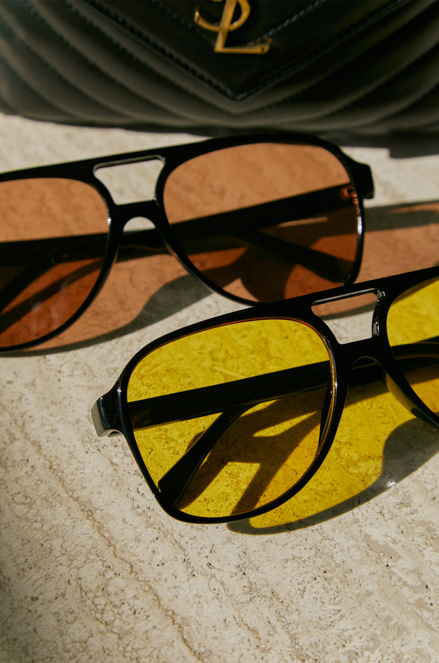 Load image into Gallery viewer, Yellow Sunglasses
