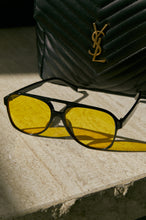 Load image into Gallery viewer, Yellow Oversized Sunglasses
