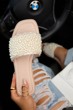 Load image into Gallery viewer, Faux Pearl Sandal
