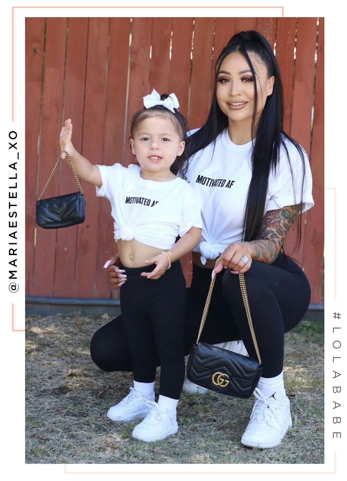 Load image into Gallery viewer, Motivated AF Kids Tee - White
