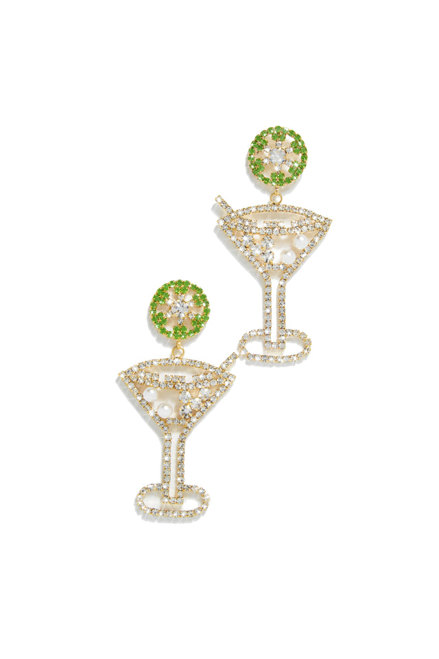 Load image into Gallery viewer, Dangle Embellished Cocktail Earring
