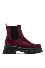Load image into Gallery viewer, Zuzanna Combat Boots - Burgundy
