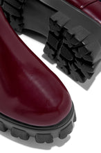 Load image into Gallery viewer, Zuzanna Combat Boots - Burgundy
