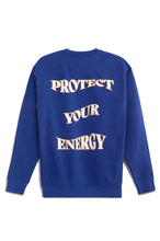 Load image into Gallery viewer, blue fleece crewneck 
