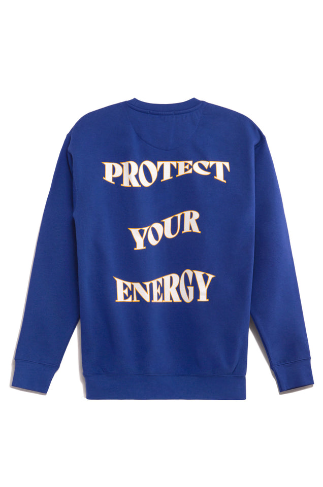 Load image into Gallery viewer, blue fleece crewneck 
