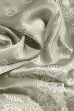 Load image into Gallery viewer, paisley satin scarf
