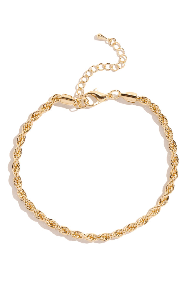 Load image into Gallery viewer, Gold Tone Anklet

