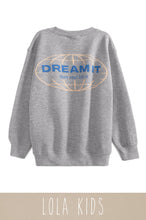 Load image into Gallery viewer, Mini Dream It Crewneck - Grey
