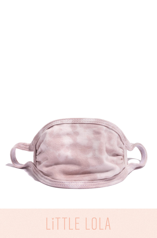 Load image into Gallery viewer, Pretty Skies Kids Face Mask - Mauve

