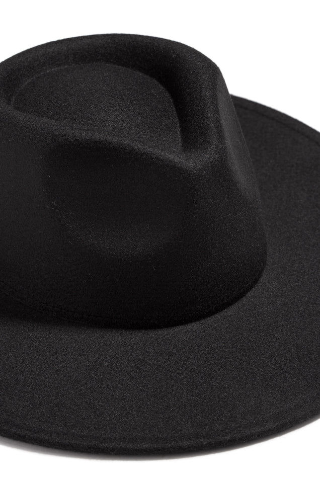 Load image into Gallery viewer, Black Faux Suede Hat
