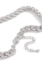 Load image into Gallery viewer, Flex Chain Link Anklet - Silver

