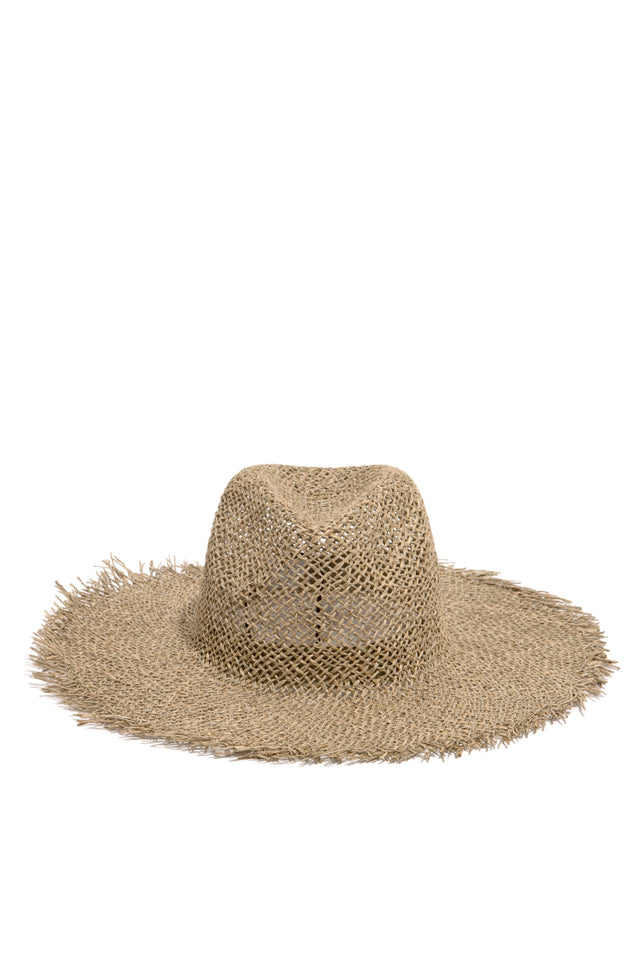 Load image into Gallery viewer, Straw Palm Leaf Hat
