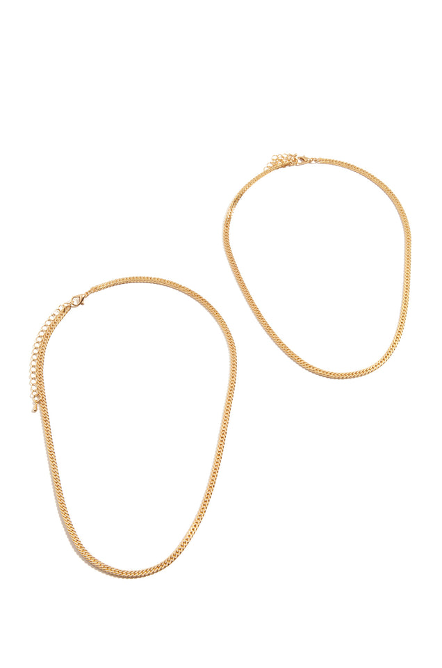 Load image into Gallery viewer, Two Layer Gold Necklace
