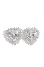 Load image into Gallery viewer, Heart Embellished Stud Earring

