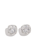 Load image into Gallery viewer, Silver Embellished Earrings 
