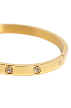 Load image into Gallery viewer, Clear Stone Studded Bangle
