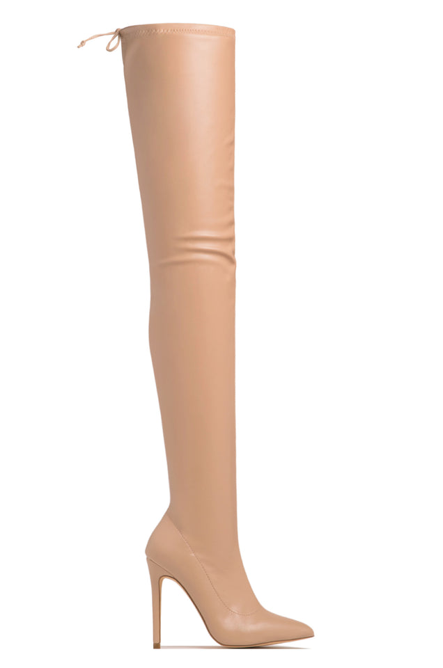 Nude over the knee online