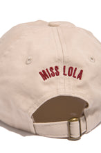 Load image into Gallery viewer, nude embroidered hat 

