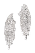 Load image into Gallery viewer, Silver-Tone Embellished Earrings
